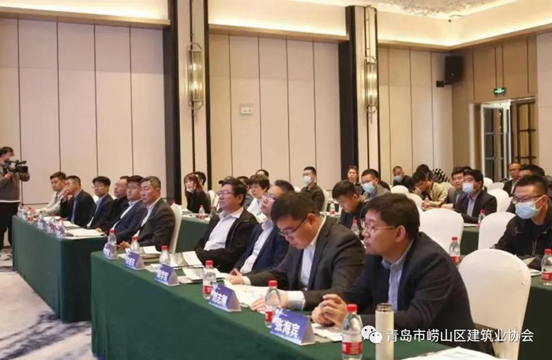 全面推進(jìn)“黨建強(qiáng)、發(fā)展強(qiáng)” 嶗山論建 2021“四新”推廣裝配式建筑交流 觀摩會(huì)成功舉行(圖2)