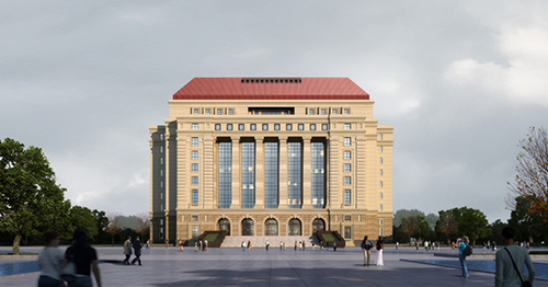 青島市副市長徐振溪視察青島中建聯(lián)合代建的山東大學(xué)青島校區(qū)圖書館工程(圖1) 青島市副市長徐振溪視察青島中建聯(lián)合代建的山東大學(xué)青島校區(qū)圖書館工程(圖1)