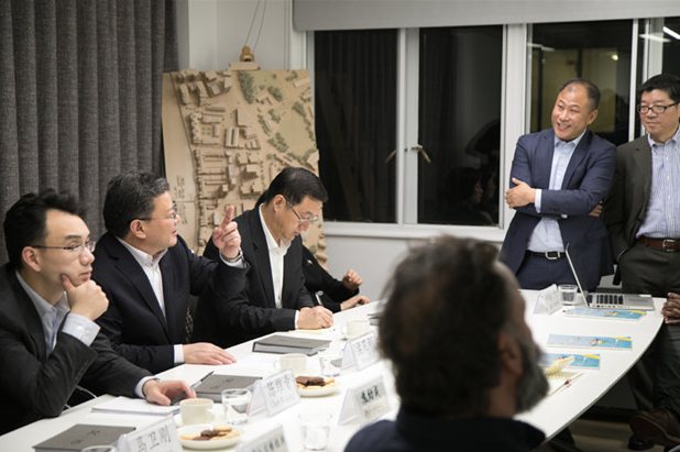 青島市長孟凡利對德才集團英國DC-HD設計院走訪調(diào)研(圖2)