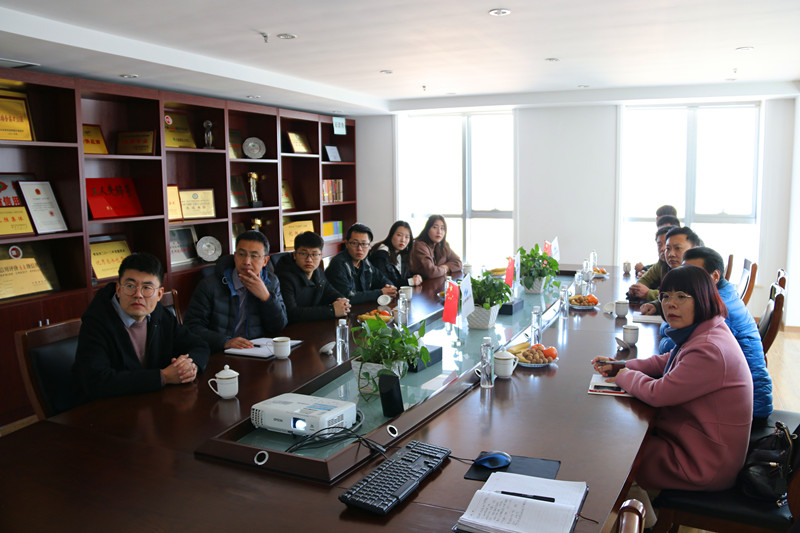 青島園林技術學校師生到訪中建聯合推進校企合作(圖1)