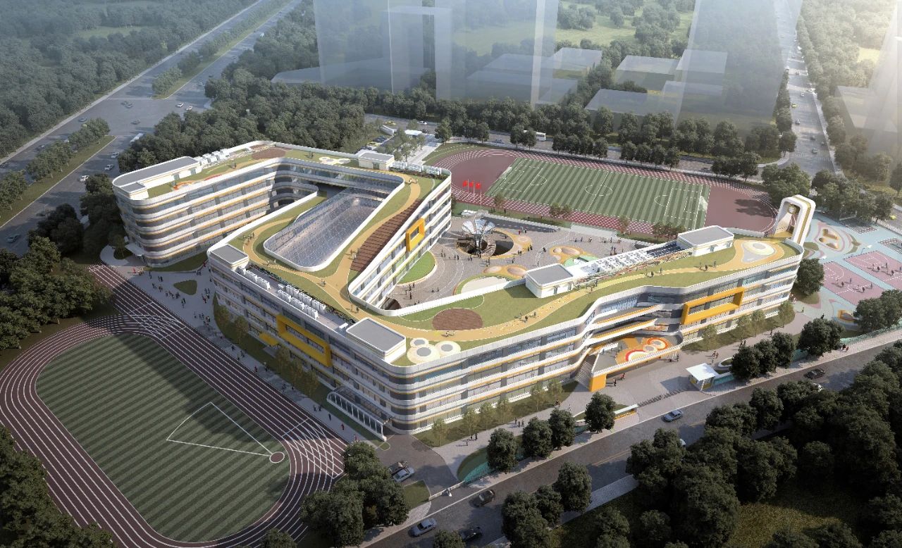 中建聯(lián)合海爾云谷配套學(xué)校（青島二中分校）項(xiàng)目：封頂大吉，未來(lái)可期(圖3)