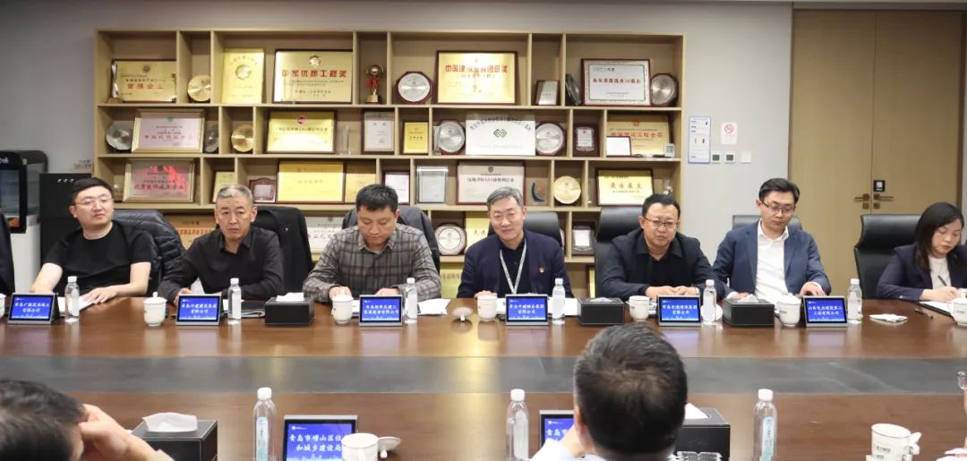 嶗山區(qū)建筑業(yè)協(xié)會(huì)第二屆第一次會(huì)長(zhǎng)辦公會(huì)順利召開(kāi)(圖2)