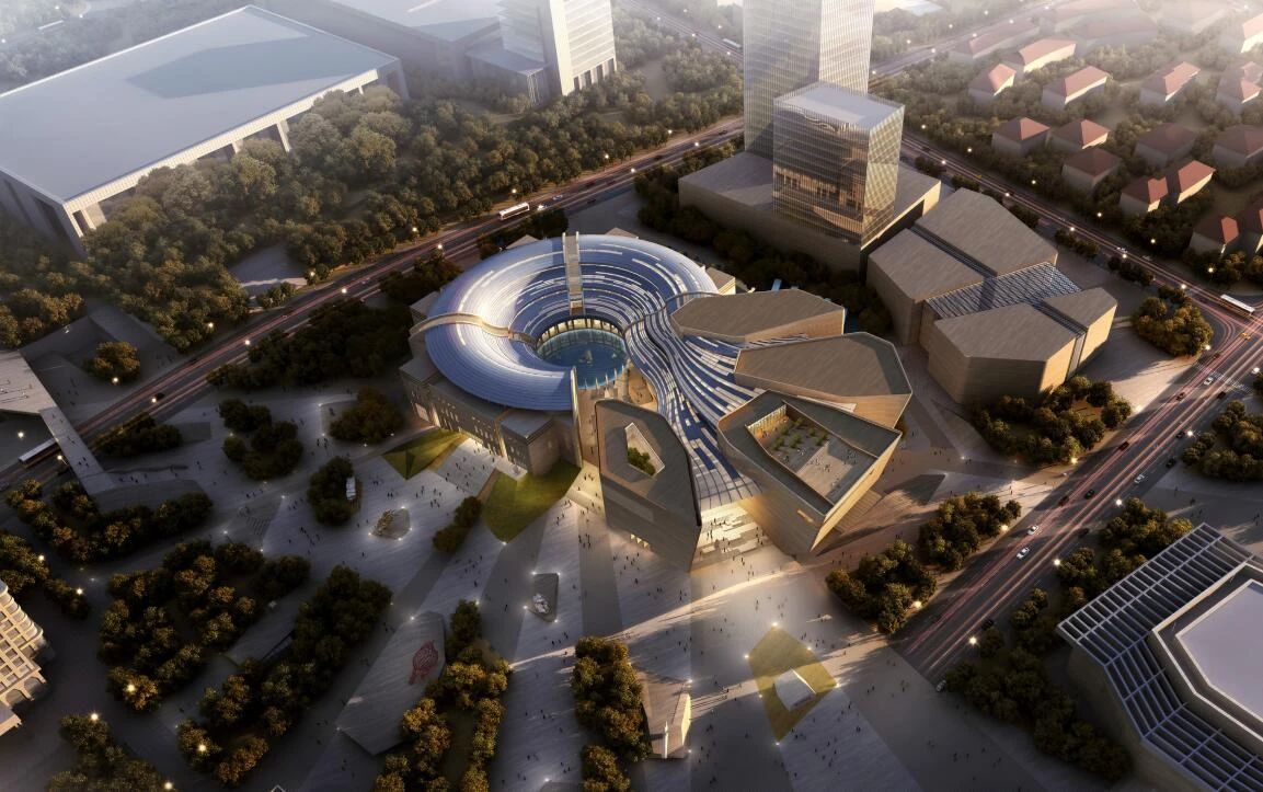 中建聯(lián)合|打造城市文化新空間，青島博物館擴(kuò)建工程正式開工(圖6)